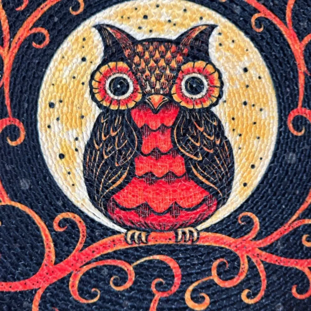 Johanna Parker Halloween Placemats Set of 4 Round 15